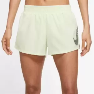 Image of Nike Icon Clash 10k Run Shorts Womens - Green