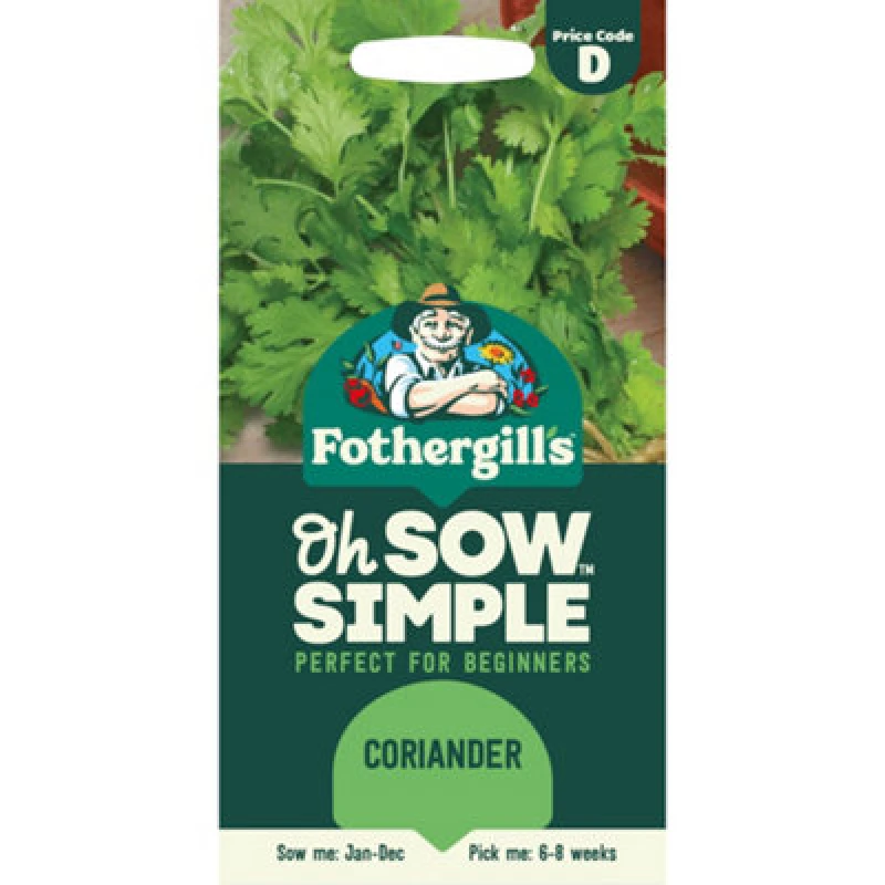 Image of Mr Fothergills Oh Sow Simple Coriander Herb Seeds