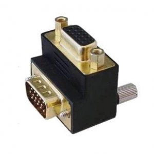 Image of Lindy VGA Adapter 15HD Black