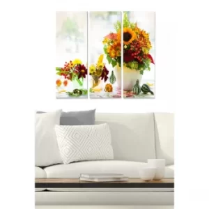 Image of MDF49222559 Multicolor Decorative MDF Painting (3 Pieces)