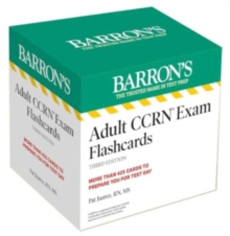Image of Adult CCRN Exam Flashcards, Third Edition: Up-to-Date Review and Practice + Sorting Ring for Custom Study Cards