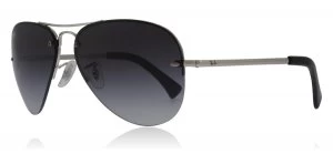 Image of Ray-Ban 3449 Sunglasses Silver 003/8G 59mm
