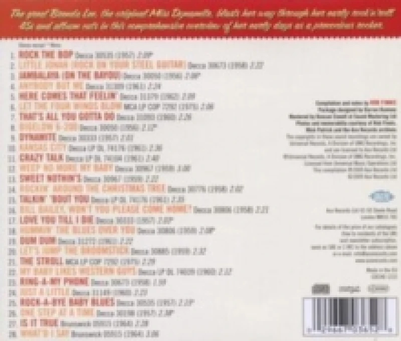 Image of Queen of rock'n'roll CD / Album