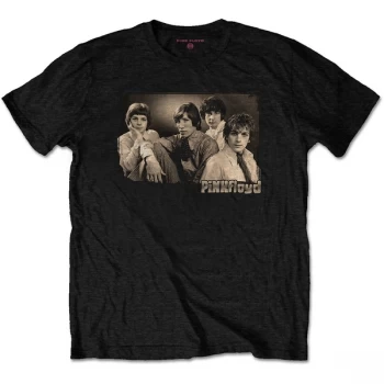 Image of Pink Floyd Sepia Cravats Unisex Medium T Shirt