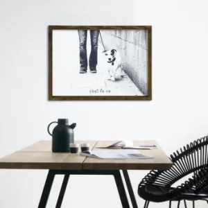 Image of MZM772 Multicolor Decorative Framed MDF Painting