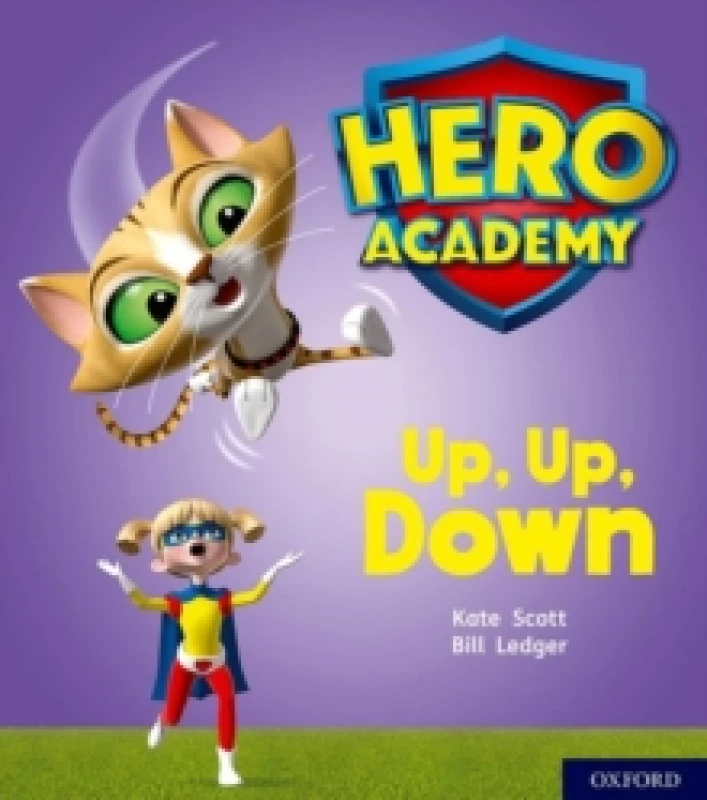 Image of Kate Scott Hero Academy: Oxford Level 4, Light Blue Book Band: Up, Up, Down Book Multi unisex