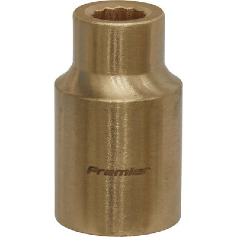 Image of Loops 8mm Non-Sparking WallDrive Socket - 1/2" Square Drive - Beryllium Copper Copper