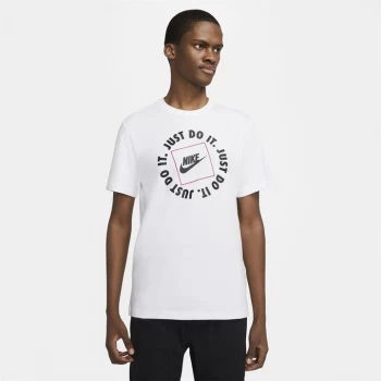 Image of Nike Sportswear JDI Mens T-Shirt - White