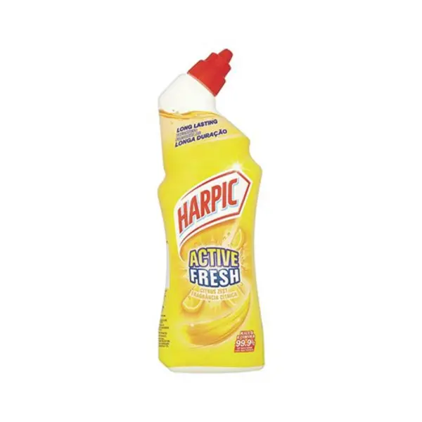 Image of Harpic Harpic Active Fresh Toilet Cleaner 750ml Citrus Zest (Pack of 12) 3038061 3038061
