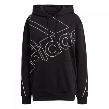 Image of adidas Favourite OTH Hoodie Ladies - Black/White
