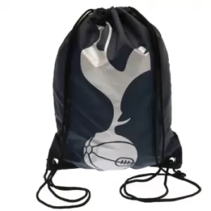 Image of Tottenham Hotspur Fc - Drawstring Bag (One Size) (Navy/White)