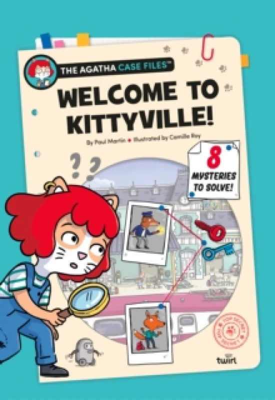 Image of The Agatha Case Files: Welcome to Kittyville! Hardback