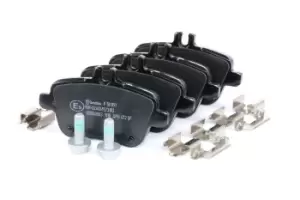 Image of BREMBO Brake pad set MERCEDES-BENZ P 50 091 0064202320,0064207920,0074209420 A0064202320,A0064207920,A0074209420