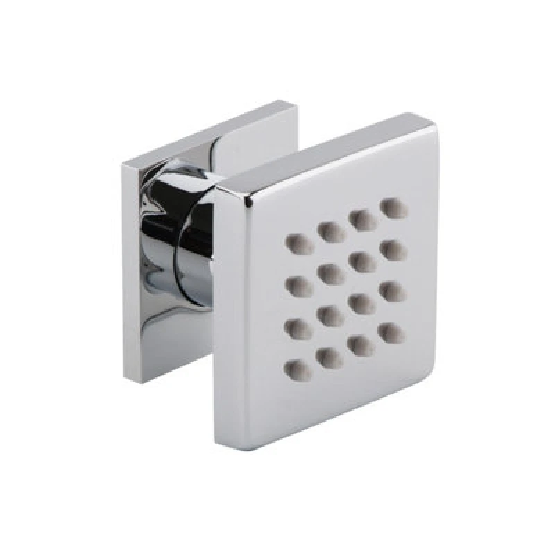 Image of Balterley Shower Accessories Modern Square Body Jet Chrome Silver