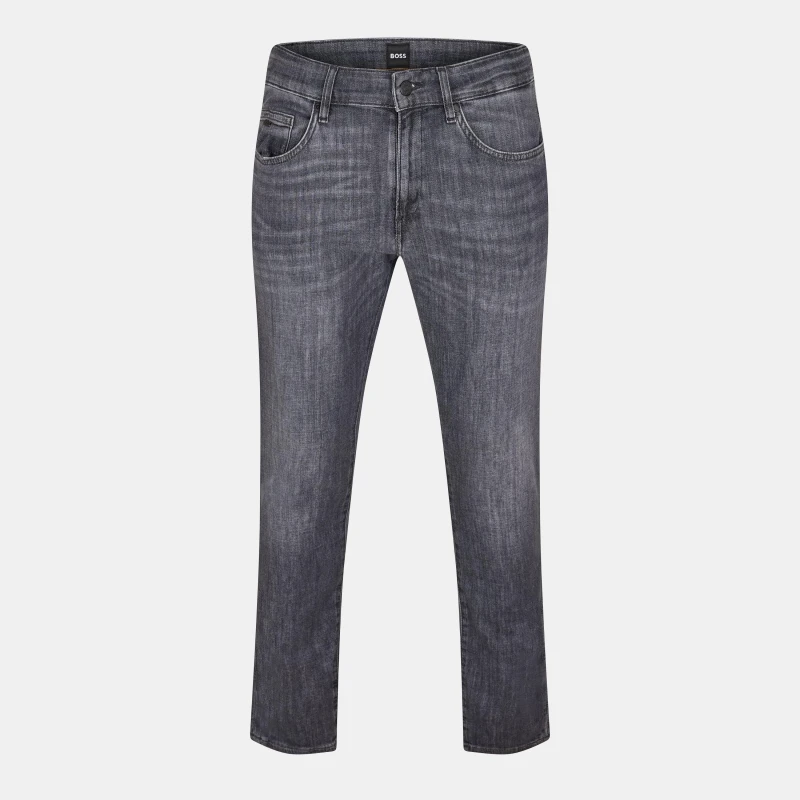Image of Boss Mens Delaware3-1 Slim Fit Jeans Medium Grey male 35W XL