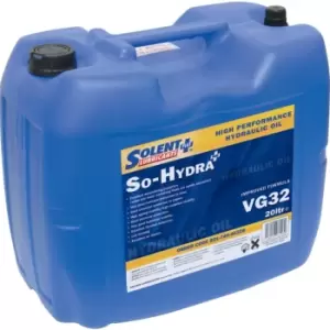 Image of 20LTR So-Hydra VG32 Plus High Performance Hydraulic Oil
