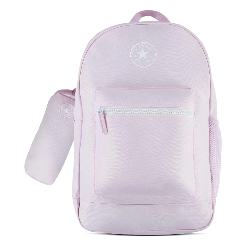 Image of Converse Backpack with Pencil Case - Pink Pink One Size