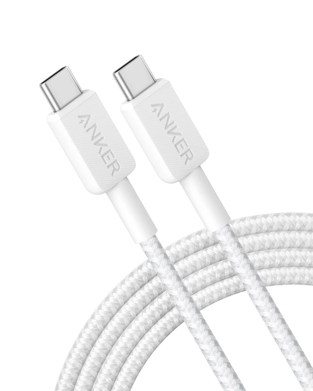 Image of Anker Anker 322 USB cable 1.8 m USB C White A81F6G21