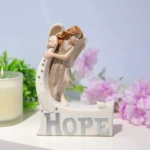 Image of Thoughts Of You Angel Figurine - Hope