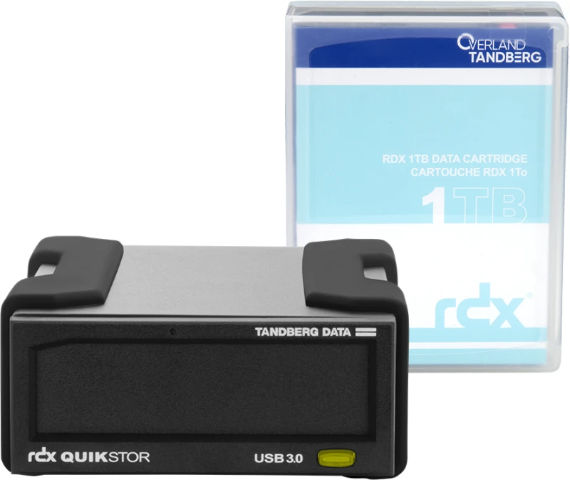 Image of Overland-Tandberg O-T RDX External drive kit with 1TB HDD. black. USB3
