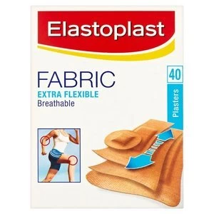 Image of Elastoplast Fabric Assorted Plasters x40