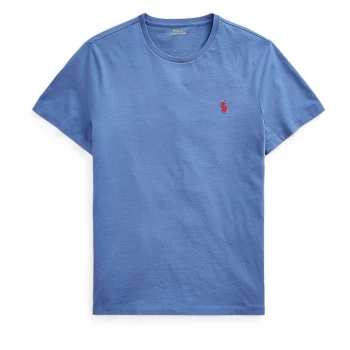 Image of Polo Ralph Lauren Custom T Shirt - Delta Blue