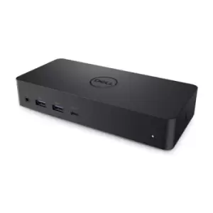 Image of DELL D6000 Wired USB 3.2 Gen 1 (3.1 Gen 1) Type-C 101001000 Mbps Black Kensington LAN Power