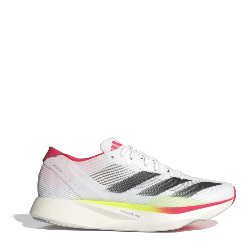 Image of adidas Adizero Takumi Sen 10 Womens Running Shoes - White White 4