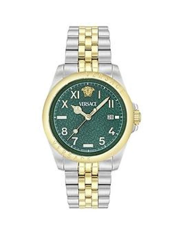 Image of Versace VE9H00524 Mens Versace ANTEO (41mm) Green Dial / Watch