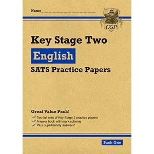 Image of New KS2 English SATS Practice Papers: Pack 1 (for the 2021 tests) Paperback / softback 2018