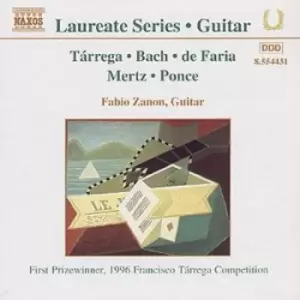 Image of Guitar Recital Fabio Zanon Terrega/Bach/de Faria/Mertz/Ponce by John Taylor CD Album