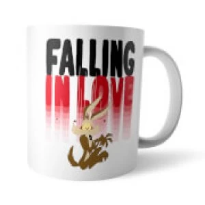 Image of Looney Tunes Falling In Love Wile E. Coyote Mug