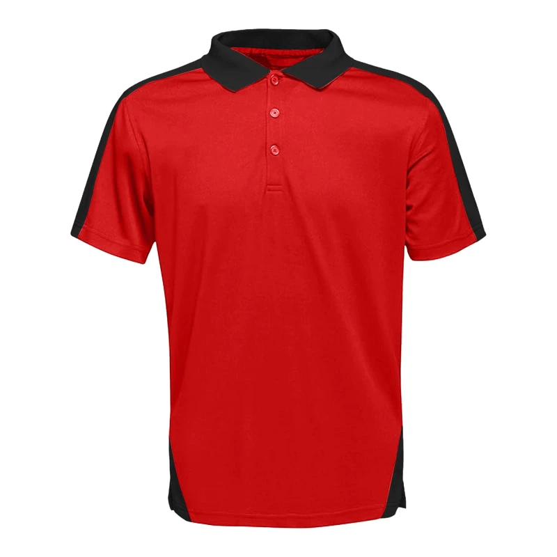 Image of Regatta Professional Mens Contrast Coolweave Polo Shirt in Red Size: Small Red Male S