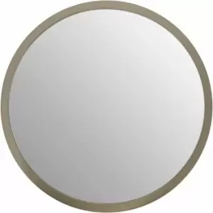 Image of Wall Mirror Bathroom / Bedroom / Hallway Wall Mounted Small Silver Mirrors / Round Minimalistic Mirrors For Living Room 4 x 34 x 34 - Premier