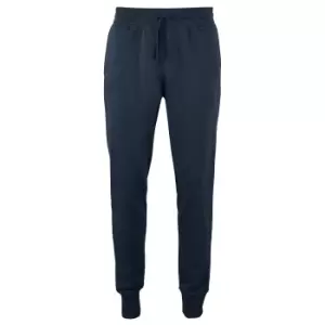 Image of SOLS Mens Jake Slim Fit Jogging Bottoms (M) (French Navy)