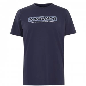Image of Karrimor Organic T Shirt Mens - Blue Steel