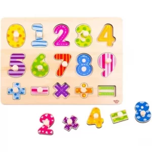 Image of Wooden Number Puzzle