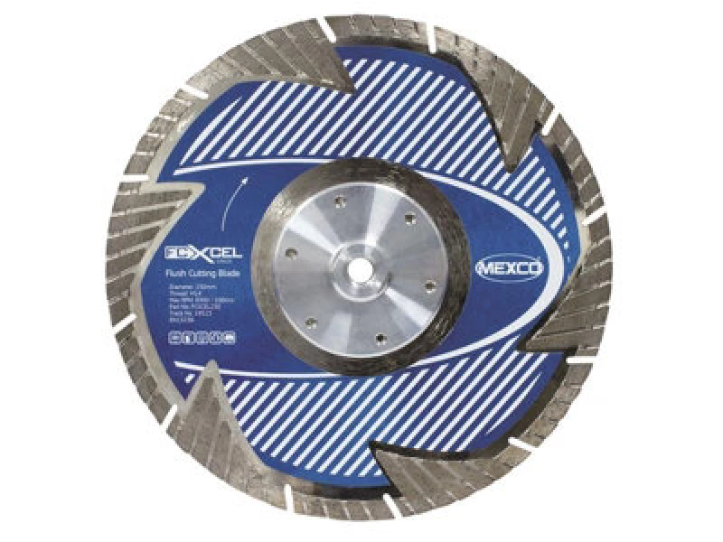 Image of MEXCO MEXCO FCXCEL23022 FCXCEL Grade Flush Cut Diamond Blade 230 x 22mm MEXFCXL230 ZT6001809S