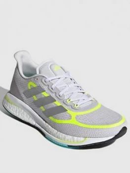 Image of Adidas Supernova + - Grey/Yellow