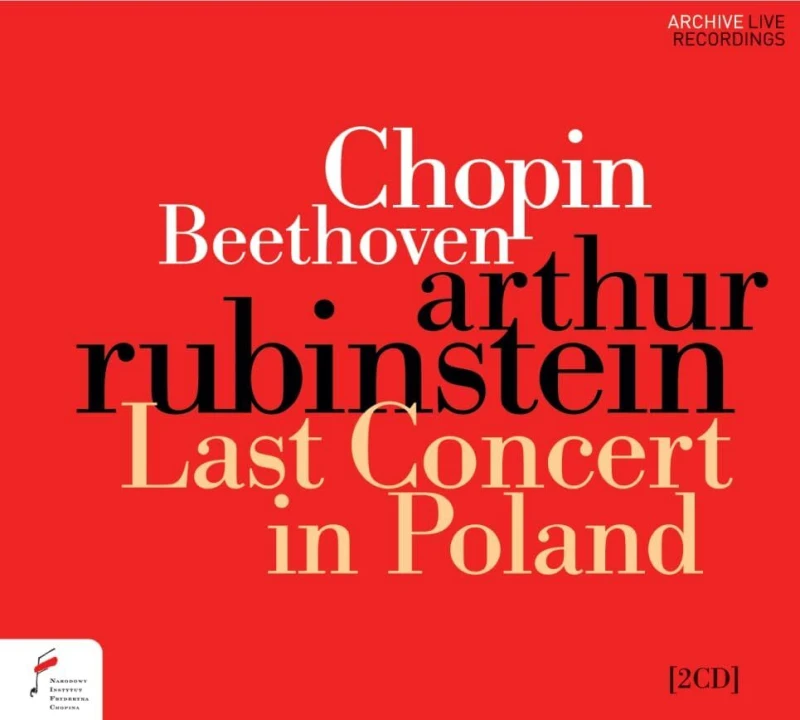 Image of Arthur Rubinstein: Last Concert in Poland CD / Album