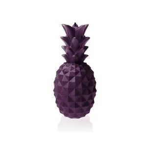 Image of Violet Metallic Medium Pineapple Candle