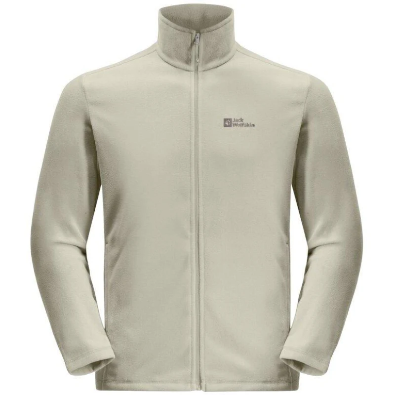 Image of Jack Wolfskin Mens JW Taunus Full-Zip Fleece Pale Sand male Medium
