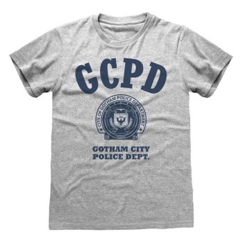 Image of Batman - GCPD Unisex Medium T-Shirt - Grey