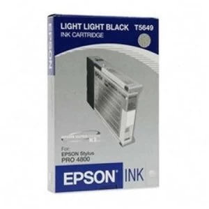 Image of Epson T5649 Light Black Ink Cartridge