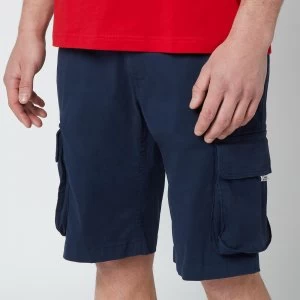 Image of Tommy Jeans Mens Washed Cargo Shorts - Twilight Navy - W32