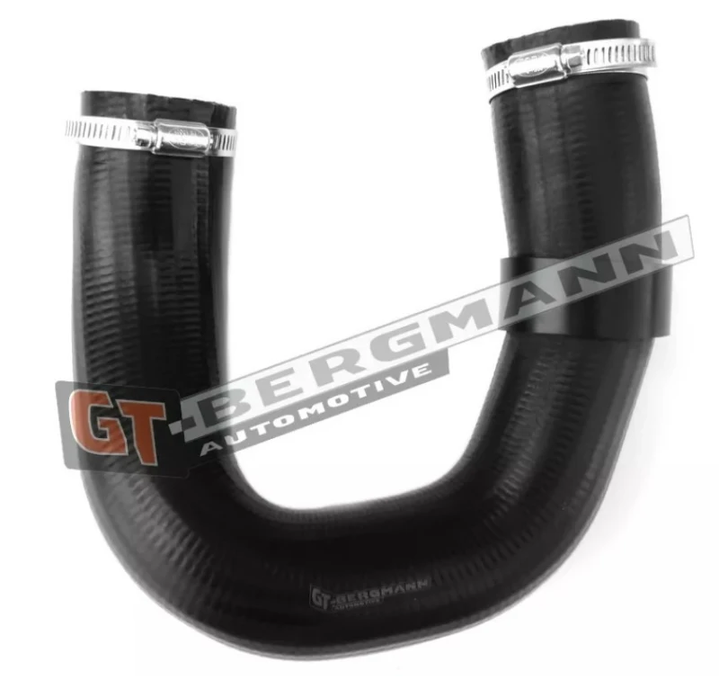 Image of GT-BERGMANN GT52-245 Turbocharger Hose with clamping pieces, Rubber with fabric lining Rubber with fabric lining Charger Intake Hose (3314)