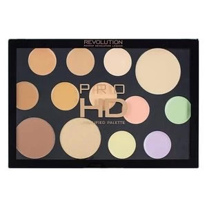 Image of Makeup Revolution Pro HD Palette The Works Light/Medium Multi