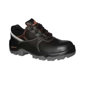 Image of Delta Plus Mens Phocea Composite Water Resistant Leather Safety Shoes (UK 7) (Black)