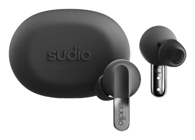 Image of Sudio Sudio N3PROBLK headphones/headset Wireless In-ear Calls/Music Bluetooth Black N3PROBLK