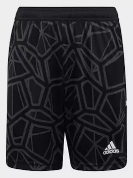 Image of adidas Condivo 22 Goalkeeper Shorts, Black, Size 7-8 Years
